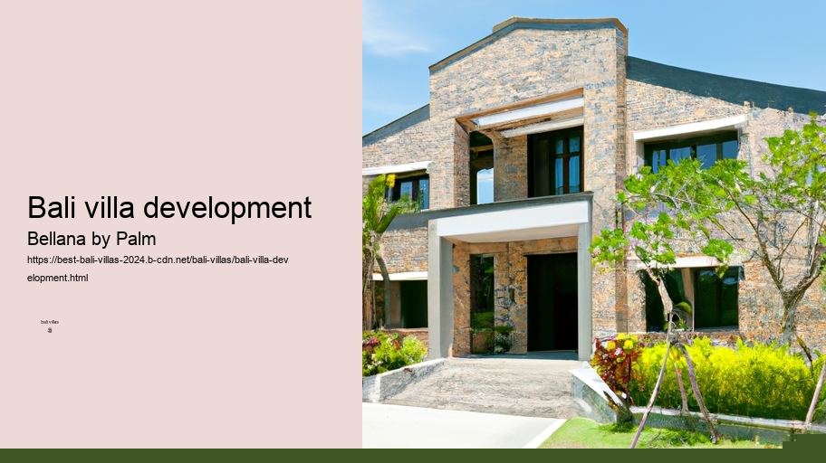 bali villa development