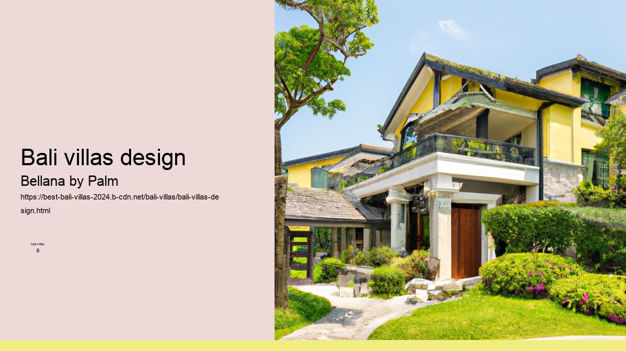 bali villas design
