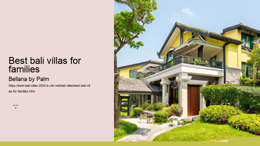 best bali villas for families