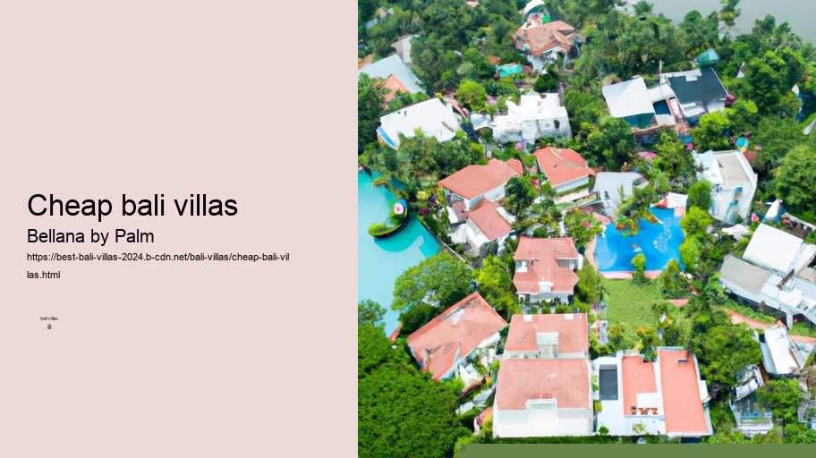cheap bali villas