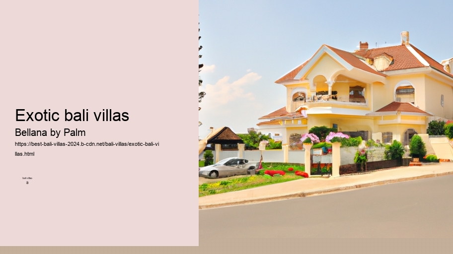 exotic bali villas